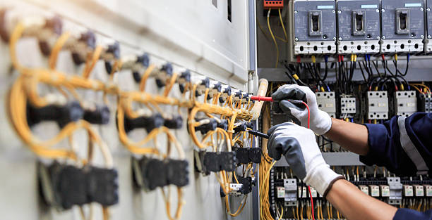Professional Electrician technician working in Bound Brook, NJ